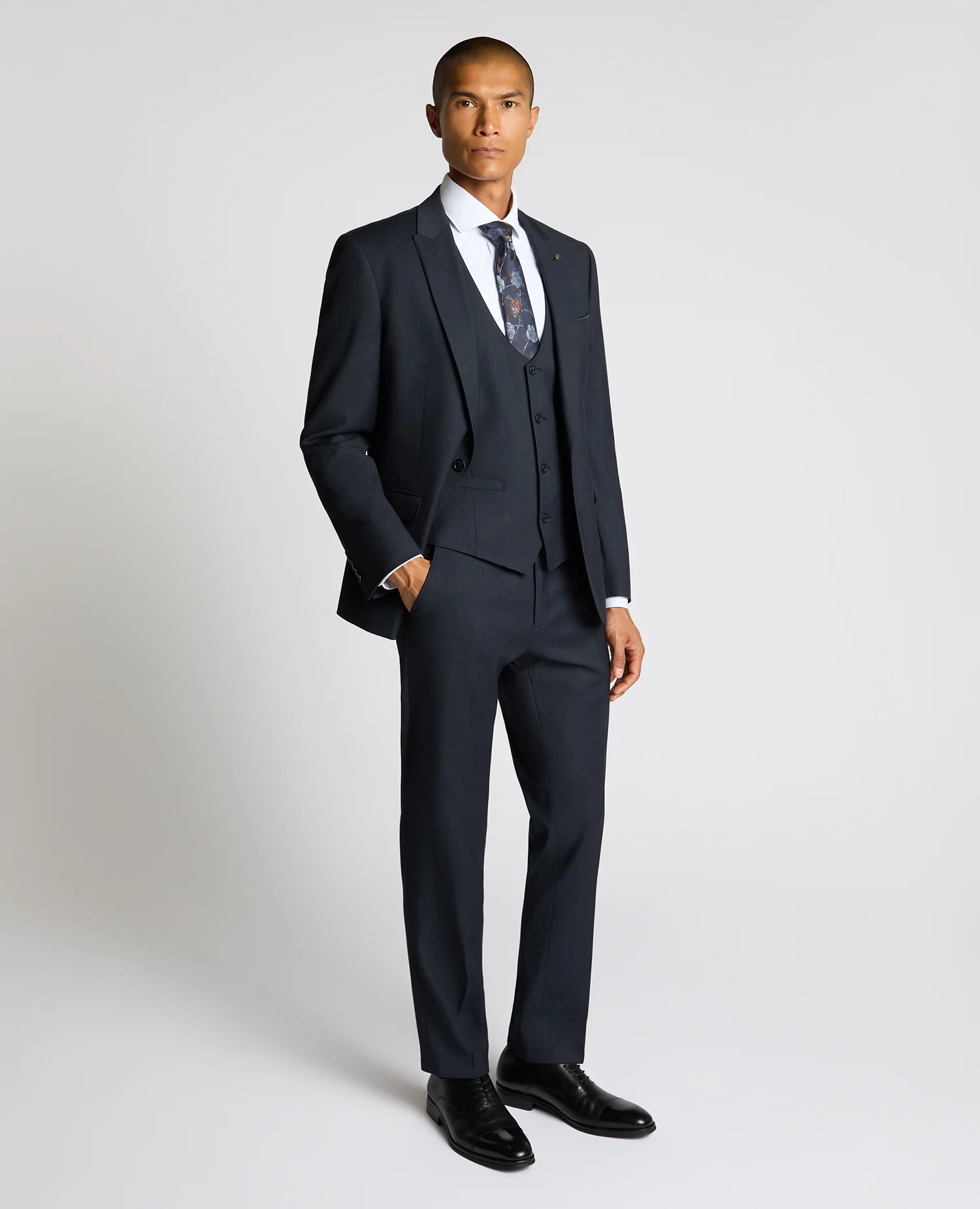Slim Fit Stretch Waistcoat - Image 2