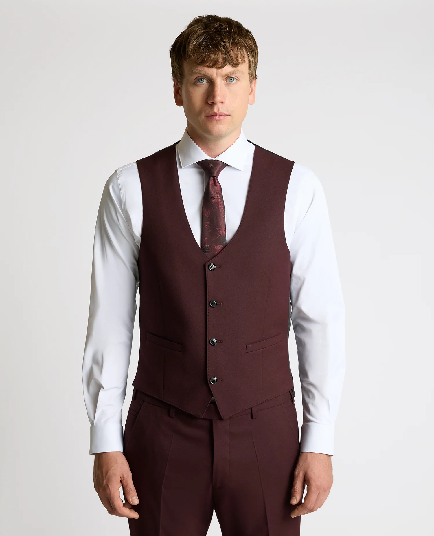 Slim Fit Stretch Waistcoat