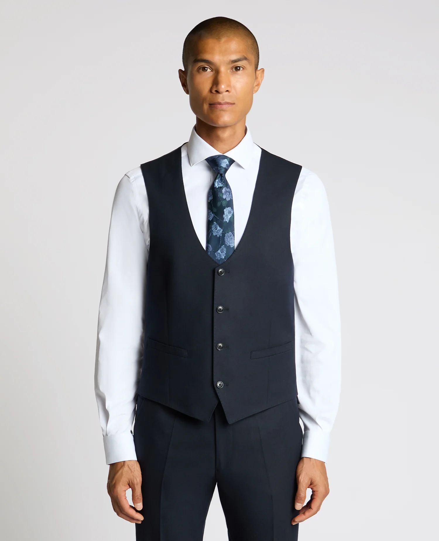 Slim Fit Stretch Waistcoat