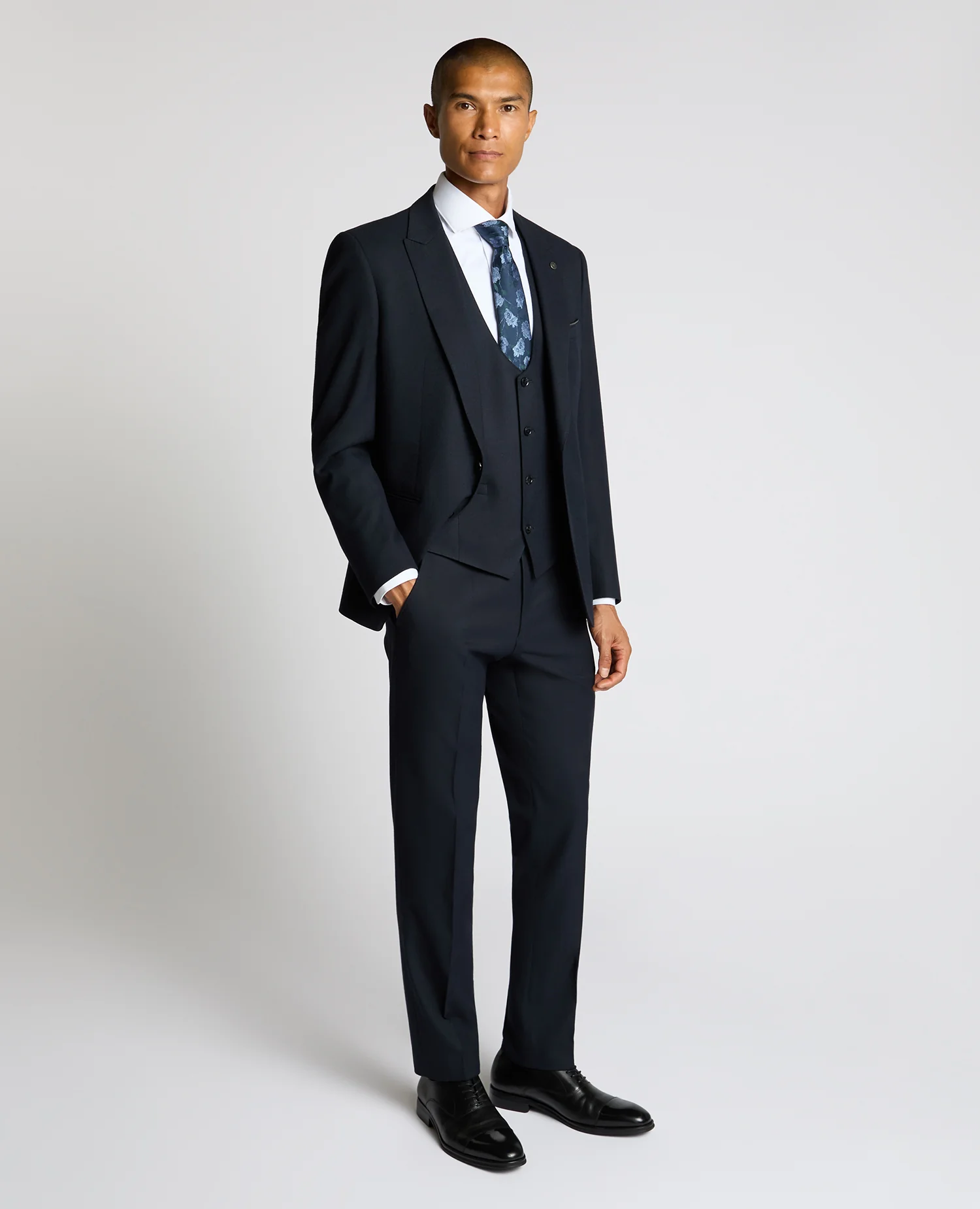 Slim Fit Stretch Waistcoat - Image 2
