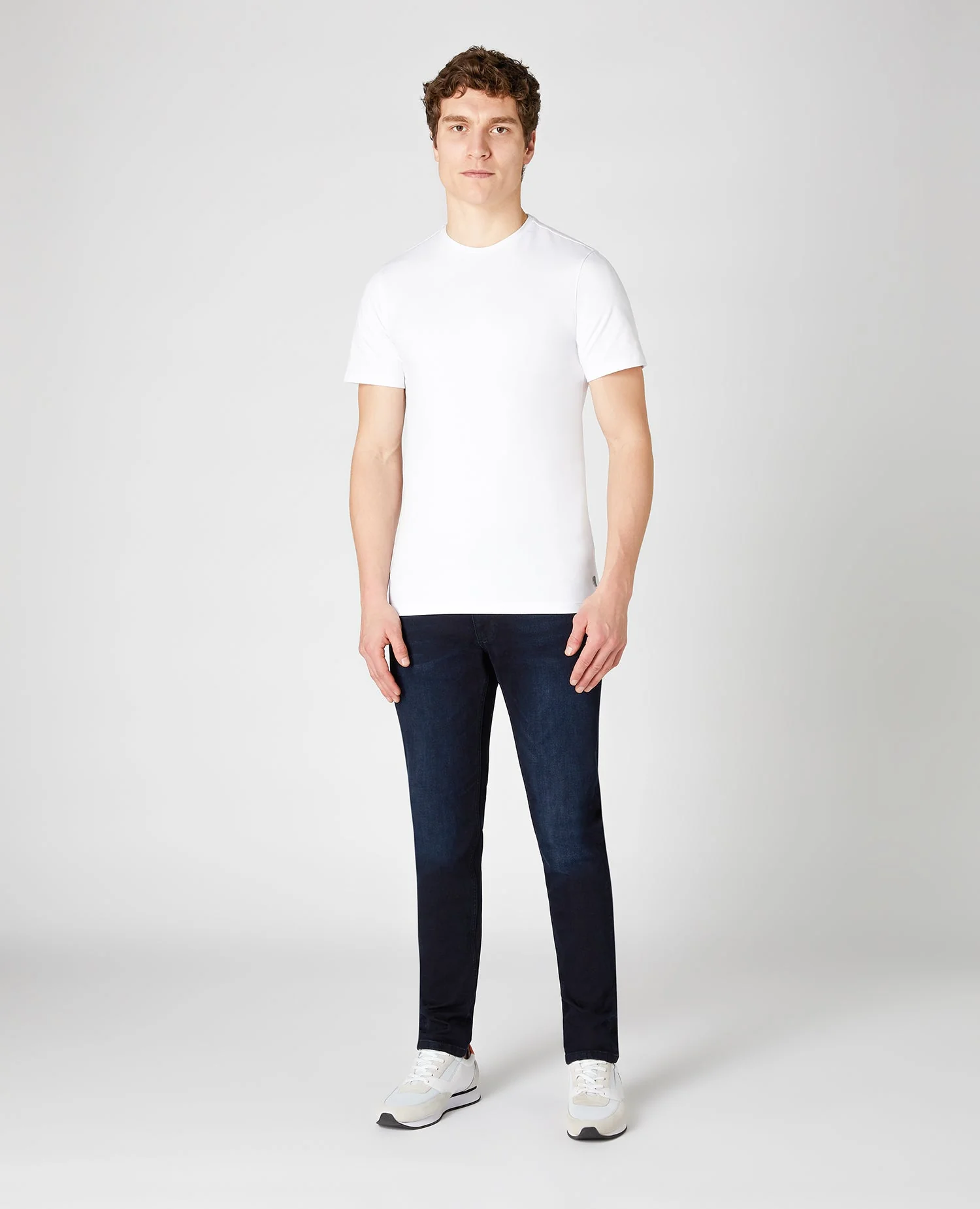 X-Slim Fit Cotton-Stretch Jeans - Image 2