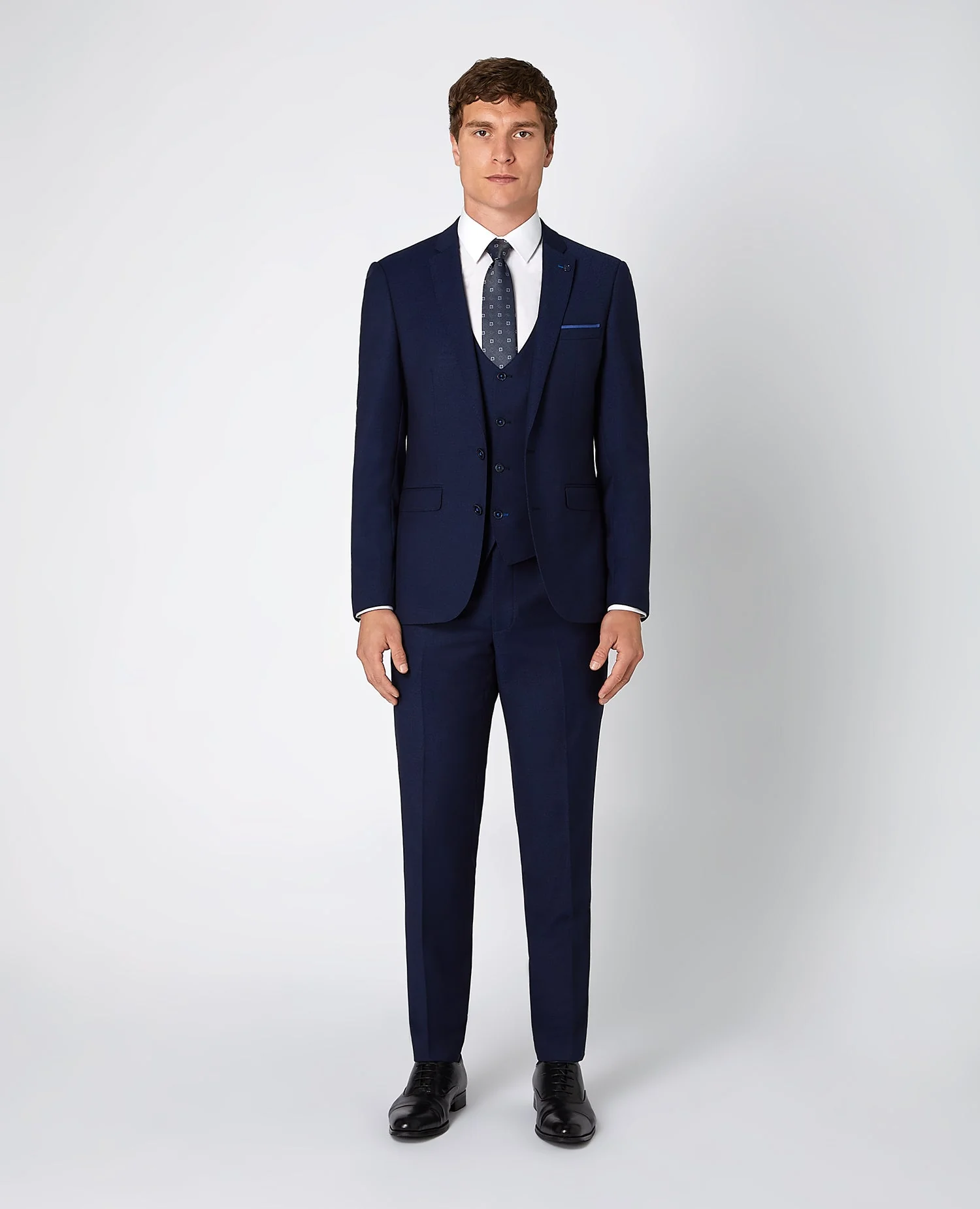 X-Slim Fit Stretch 3 Piece Suit - Image 2