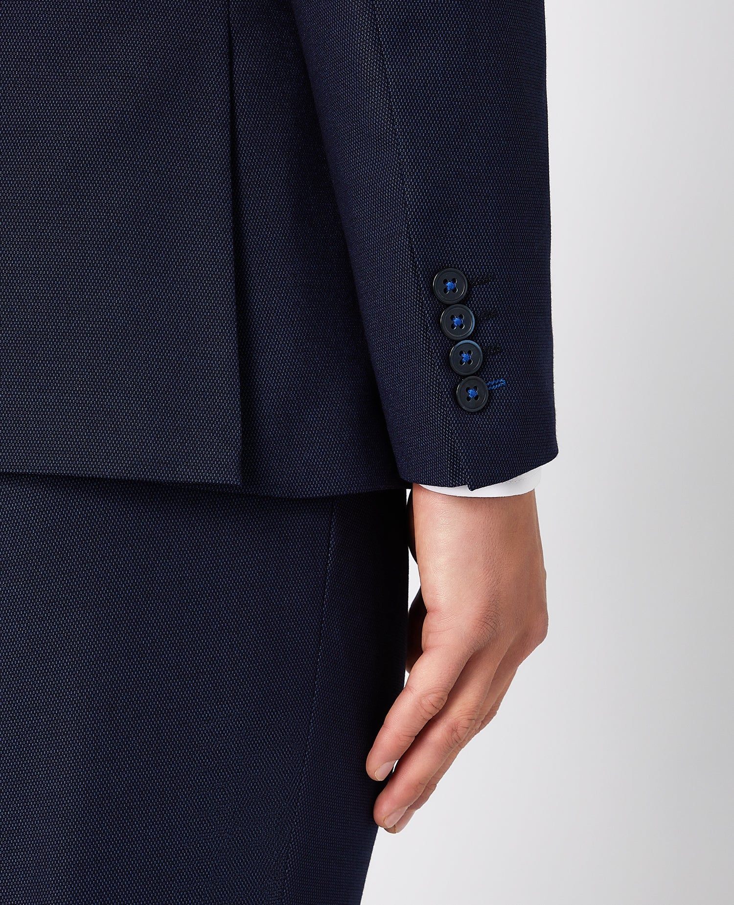 X-Slim Fit Stretch 3 Piece Suit - Image 5