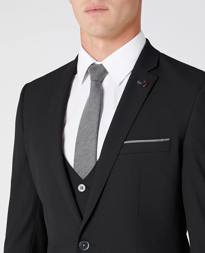 X-Slim Fit Polyviscose Stretch Mix and Match Suit - Image 4