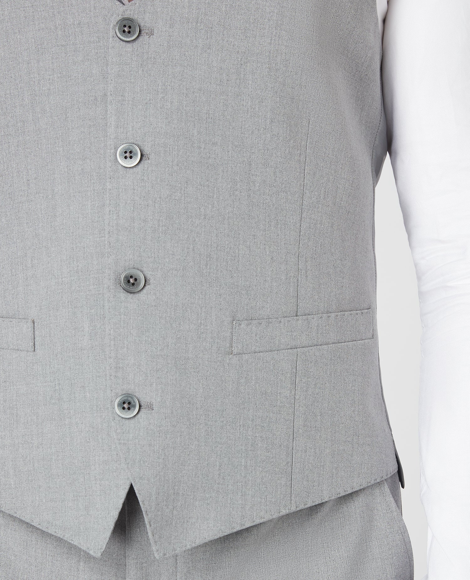 X-Slim Fit Stretch Waistcoat - Image 4