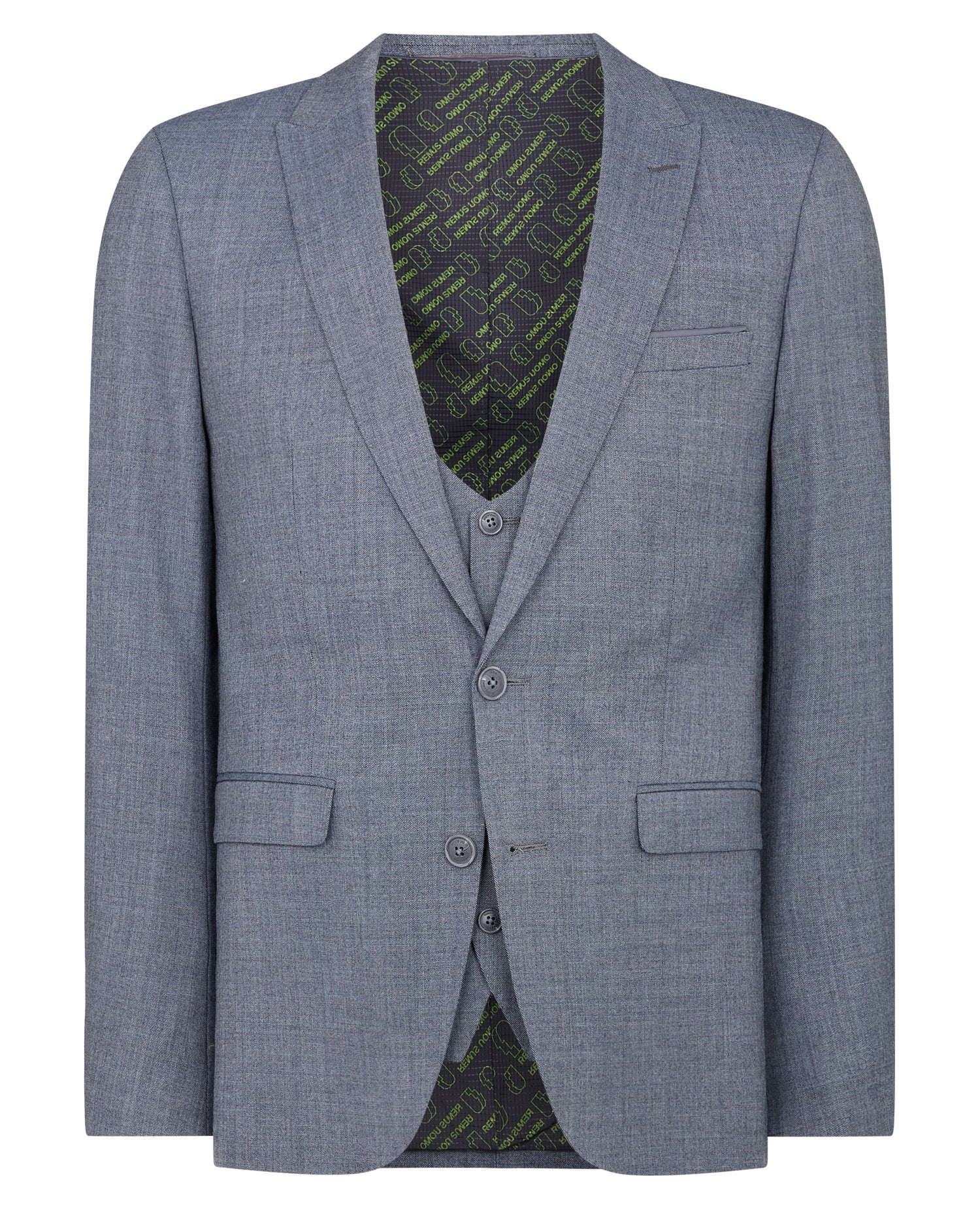 X-Slim Fit Wool Blend Mix And Match Suit - Image 6