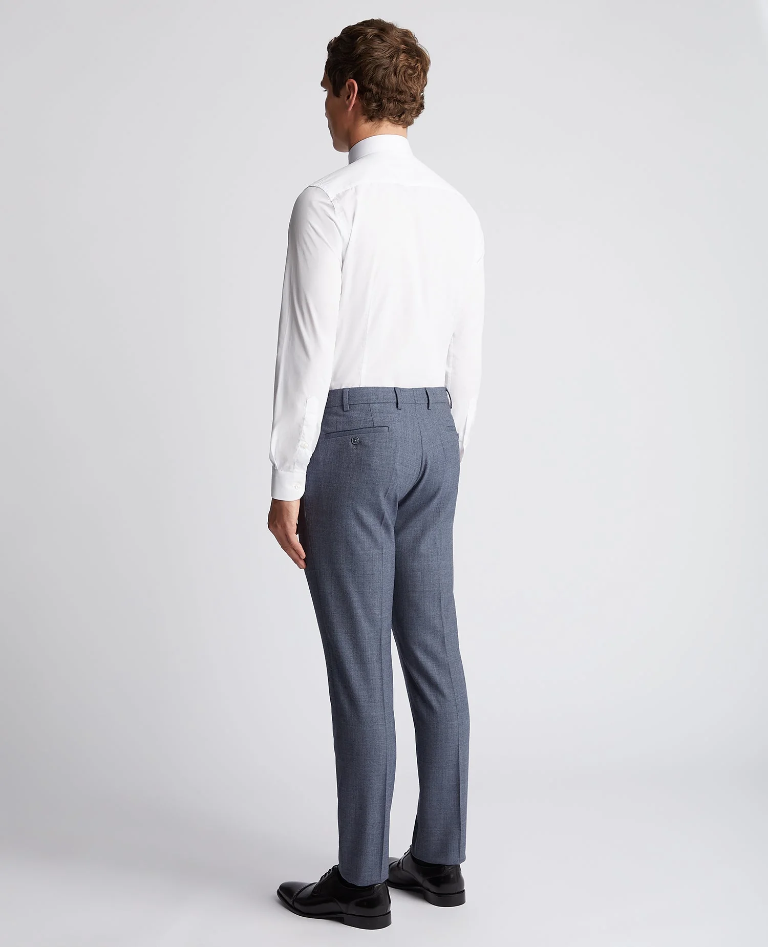 X-Slim Fit Wool Blend Mix And Match Suit Trouser - Image 3