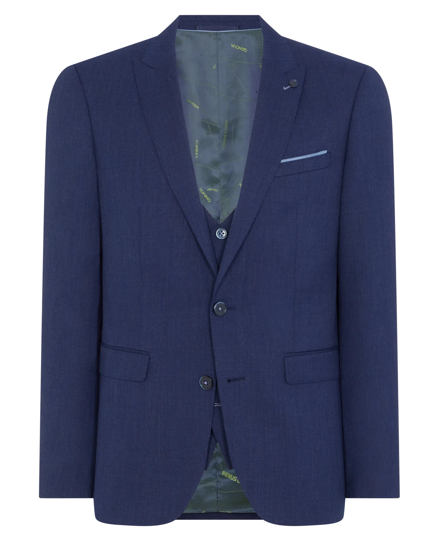 X-Slim Fit Wool Rich Mix and Match Suit - Image 6
