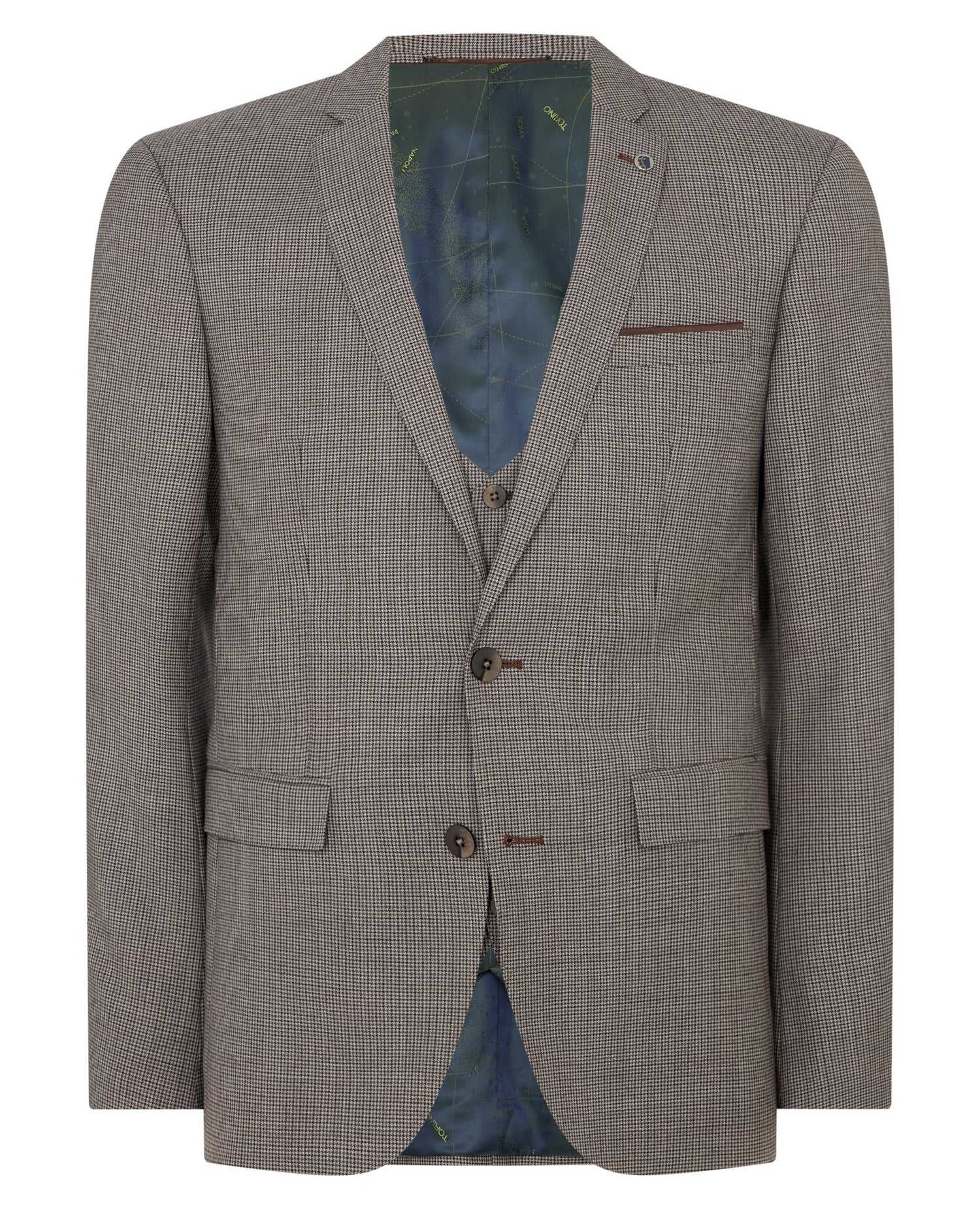 X-Slim Fit Wool Rich Mix and Match Suit - Image 6