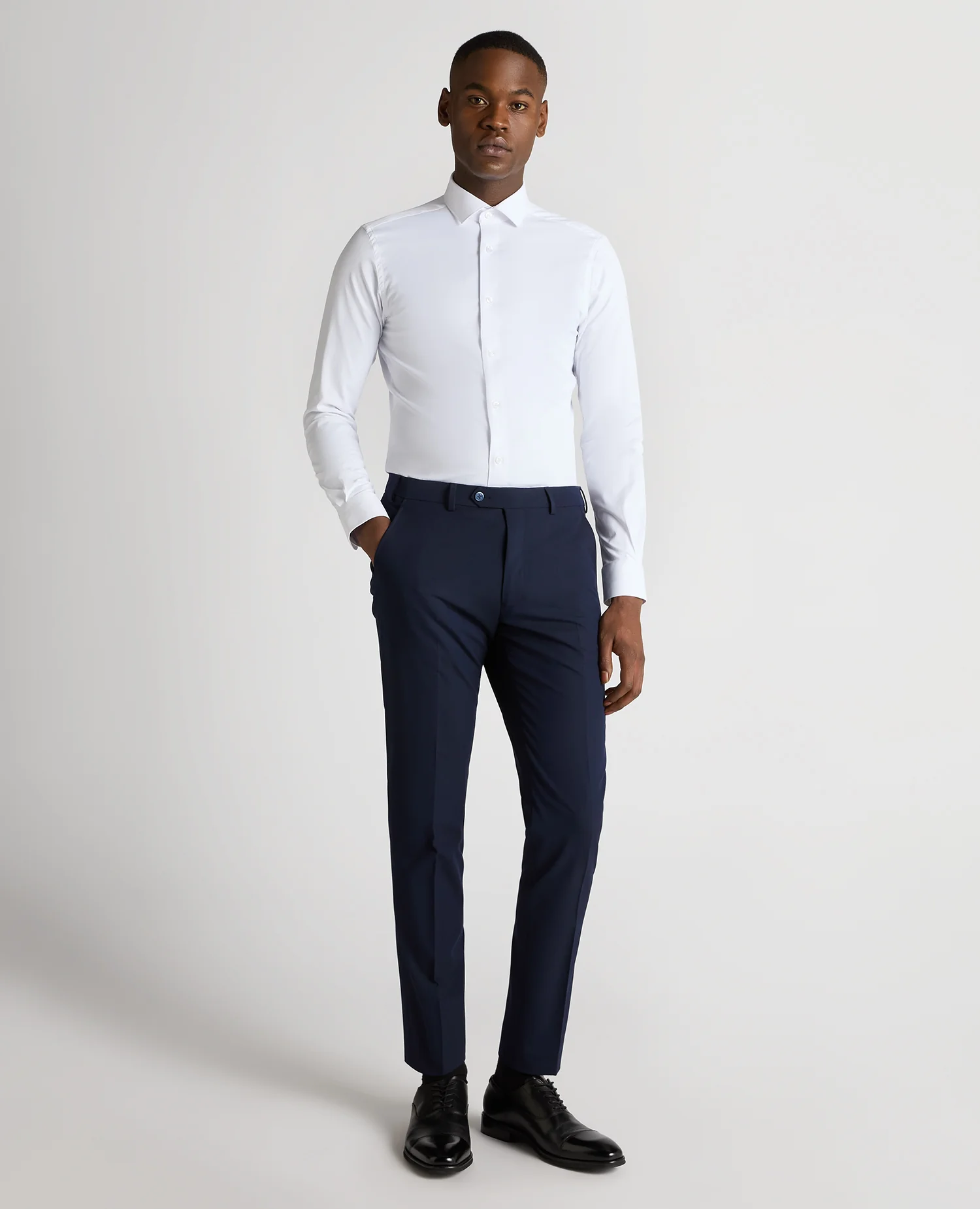 X-Slim Leg Stretch Formal Trousers - Image 2